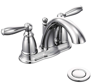 two-handle bathroom faucet - moen 6610 brantford